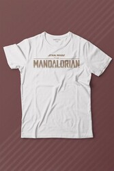 The Mandalorian Bebek Yoda Cep Tasarımı Star Wars Baskılı Tişört Çocuk T-shirt - Thumbnail