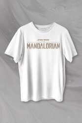 The Mandalorian Bebek Yoda Cep Tasarımı Star Wars Baskılı Tişört Unisex T-shirt - Thumbnail