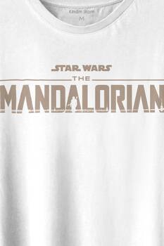 The Mandalorian Bebek Yoda Cep Tasarımı Star Wars Baskılı Tişört Unisex T-shirt