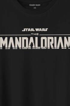 The Mandalorian Bebek Yoda Cep Tasarımı Star Wars Baskılı Tişört Unisex T-Shirt