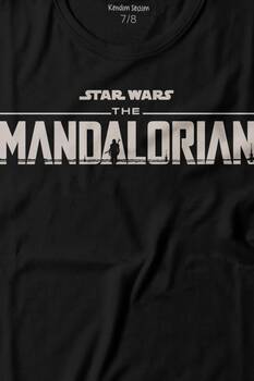 The Mandalorian Bebek Yoda Tasarımı Star Wars Baskılı Tişört Çocuk T-shirt