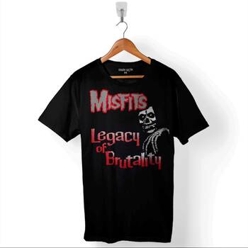 The Misfits Legacy Of BrutAlity Punk Rock Baskılı Tişört Unisex T-Shirt