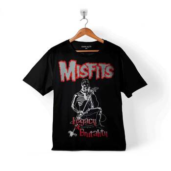 THE MISFITS LEGACY OF BRUTALITY PUNK ROCK MÜZİK ÇOCUK TİŞÖRT