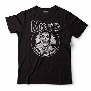 THE MISFITS PUNK ROCK DEATH COMES RIPPING ÇOCUK TİŞÖRT