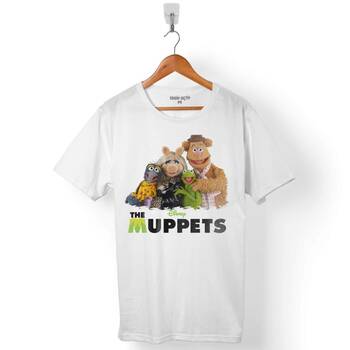 THE MUPPETS KAPLUMBAĞA KERMİT ERKEK TİŞÖRT