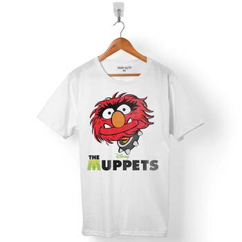 THE MUPPETS KAPLUMBAĞA KERMİT ERKEK TİŞÖRT