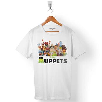 THE MUPPETS KAPLUMBAĞA KERMİT ERKEK TİŞÖRT