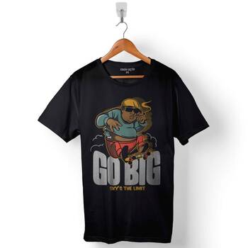 The Notorıous Bıggıe Go Bıg Sky The Lımıt Baskılı Tişört Unisex T-Shirt