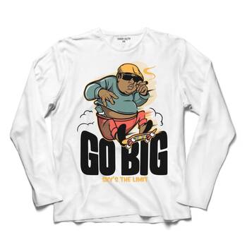 THE NOTORIOUS BIGGIE GO BIG SKY THE LIMIT UZUN KOLLU TİŞÖRT