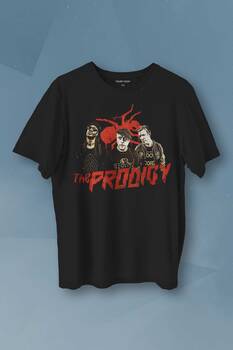 The Prodigy Flint Müzik Karınca Music Electronic Dance Logo Baskılı Tişört Unisex T-shirt