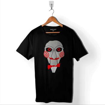 The Saw 1 2 3 4 5 6 7 8 Testere Filmi Baskılı Tişört Unisex T-Shirt