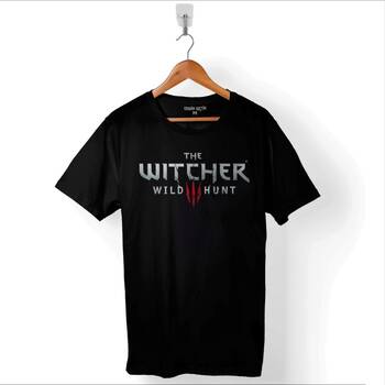 The Witcher Avatar Wild Hunt Online Oyun Wolf Baskılı Tişört Unisex T-Shirt