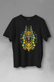 Tılsım Gizli İlim Tarot Sembolü Kutsal Antik Figür Büyüsü Baskılı Tişört Unisex T-Shirt