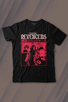 Tokyo Revengers Japan Anime Dizi Japonca Baskılı Tişört Çocuk T-shirt