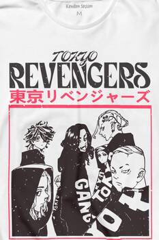 Tokyo Revengers Japan Anime Dizi Japonca Uzun Kollu Tişört Baskılı T-Shirt