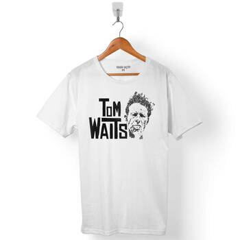 TOM WAITS FOR NO ONE SİLÜET ERKEK TİŞÖRT