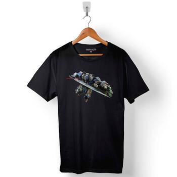 Transformers Optimus prime Logo Decepticon Baskılı Tişört Unisex T-Shirt