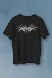 Trap Metal Hip Hop Rap Music Müzik Trapmetal Baskılı Siyah T-shirt Unisex Tişört - Thumbnail