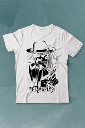 Turkish Ganster El Mafia Mafya Temalı Baskılı Tişört Çocuk T-shirt - Thumbnail