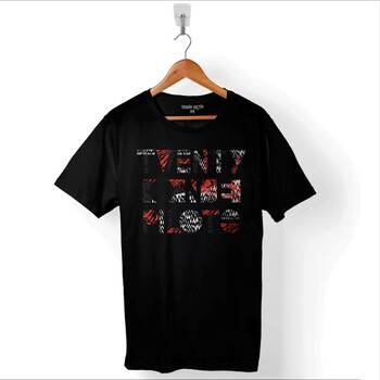 Twenty One Pilots Logo Stressed Baskılı Tişört Unisex T-Shirt