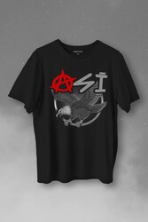 Uçan Kartal Asi Taraftar Baskılı Tişört Unisex T-Shirt - Thumbnail