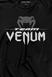 Venum Muay Thai Dövüş Sanatı Kobra Yılan Kafası Uzun Kollu Tişört Baskılı T-Shirt - Thumbnail