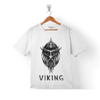 VIKINGS SKULL HEAD ISKANDİNAV VİKİNGLER 2 ÇOCUK TİŞÖRT