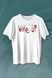 Wake Up Donnie Darko Film Uyan Gothic Dark Baskılı Tişört Unisex T-shirt - Thumbnail