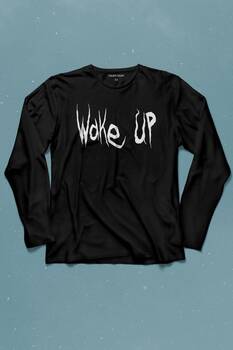 Wake Up Donnie Darko Film Uyan Gothic Dark Uzun Kollu Tişört Baskılı T-Shirt