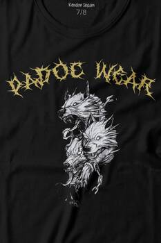 Wolf Padoc Kurt Exclusive Gothic Dark Baskılı Tişört Çocuk T-shirt