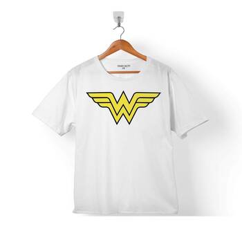 WONDER WOMAN WW DC COMICS LOGO 2 ÇOCUK TİŞÖRT