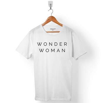 WONDER WOMAN WW DC COMICS LOGO ERKEK TİŞÖRT