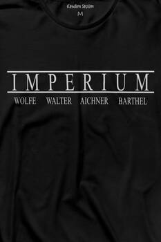 Wwe Imperium Wolfe Walter Aichner Barthel Amerikan Güreşi Uzun Kollu Tişört Baskılı T-Shirt