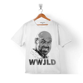 WWJLD WHAT WOULD JOHN LOCKE DO LOST DİZİSİ ÇOCUK TİŞÖRT