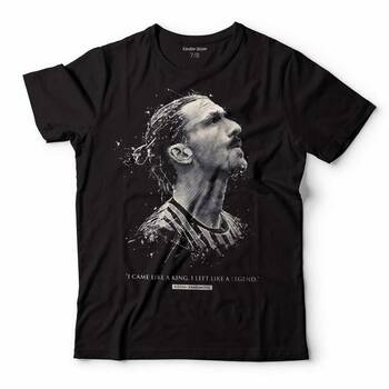 ZLATAN IBRAHIMOVIC I CAME LIKE A KING I LEFT ÇOCUK TİŞÖRT